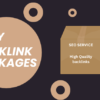 Buy Backlink Packages